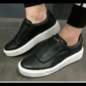 Puma Leather platform Sneakers